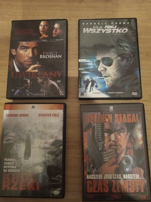 Filmy DVD 4 sztuki