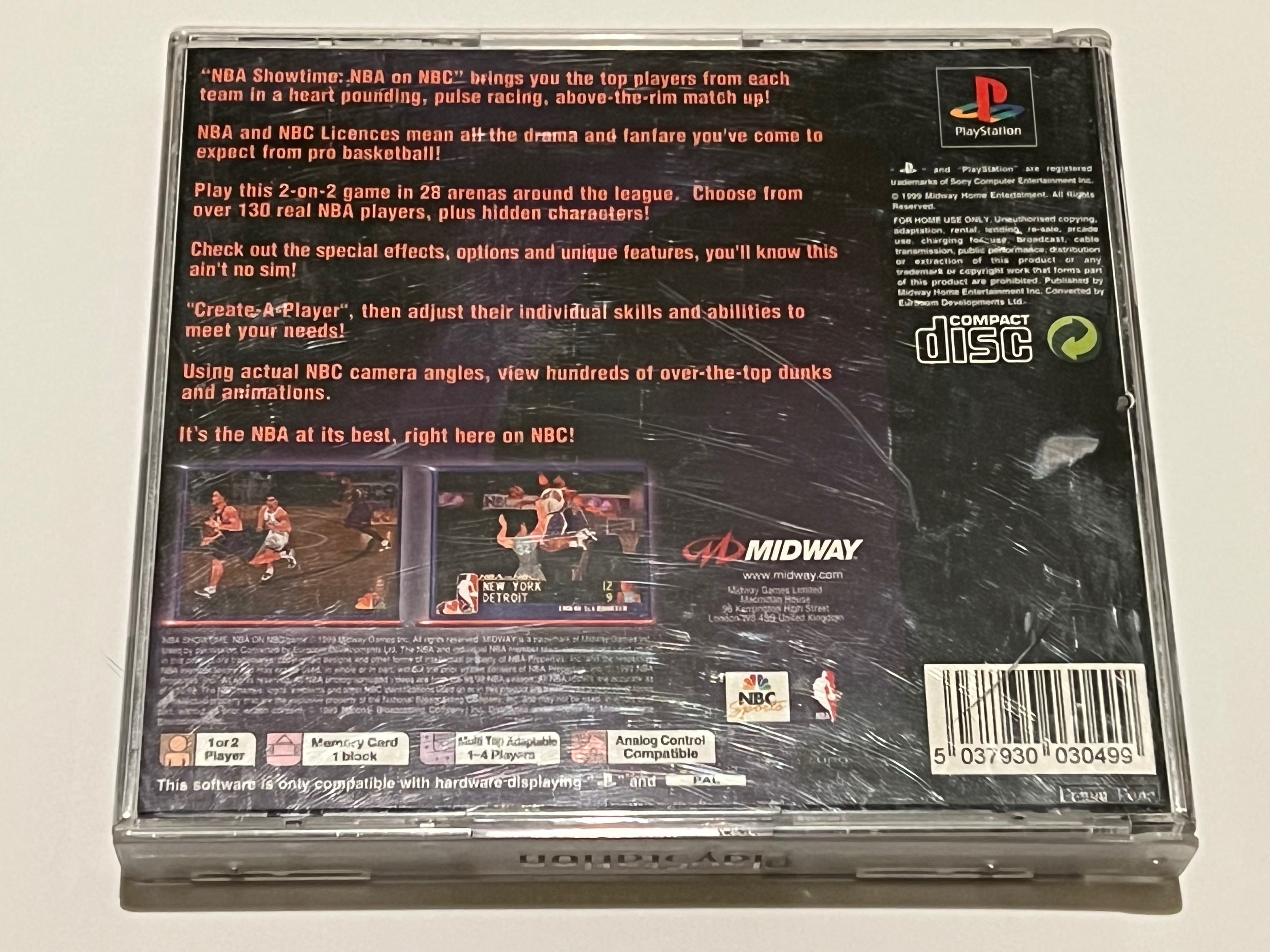 NBA Show Time & NBA Jam Extreme, Sony PlayStation