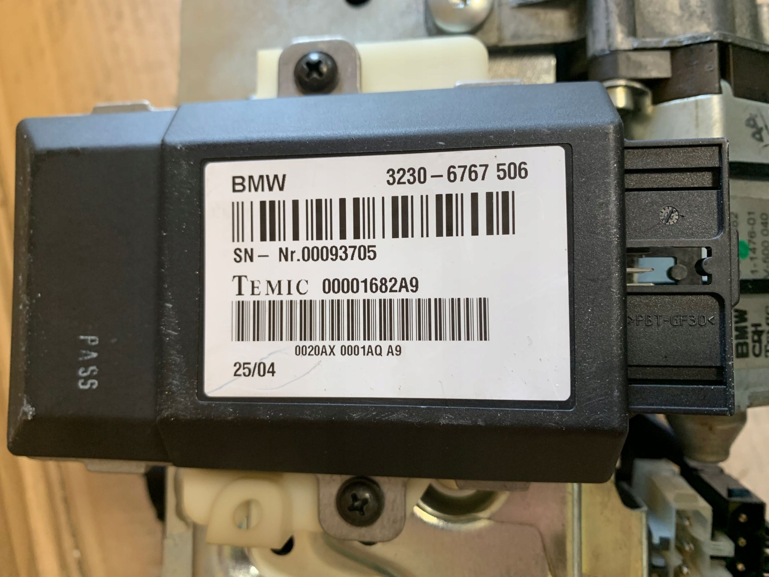 Kolumna kierownicza BMW E65