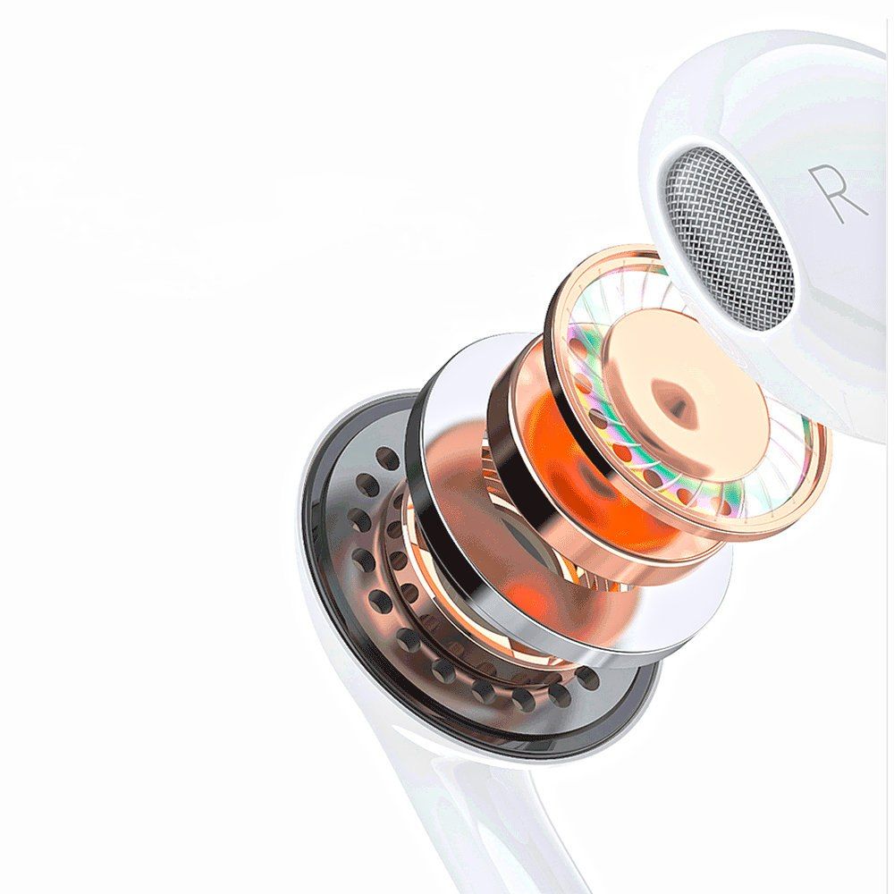 Słuchawki douszne do iPhone z wtyczką Lightning X14PROL-W1 biały
