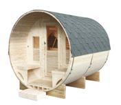 Sauna exterior luna 250 x 205 x 220 mergulho salgado piscinas e spas