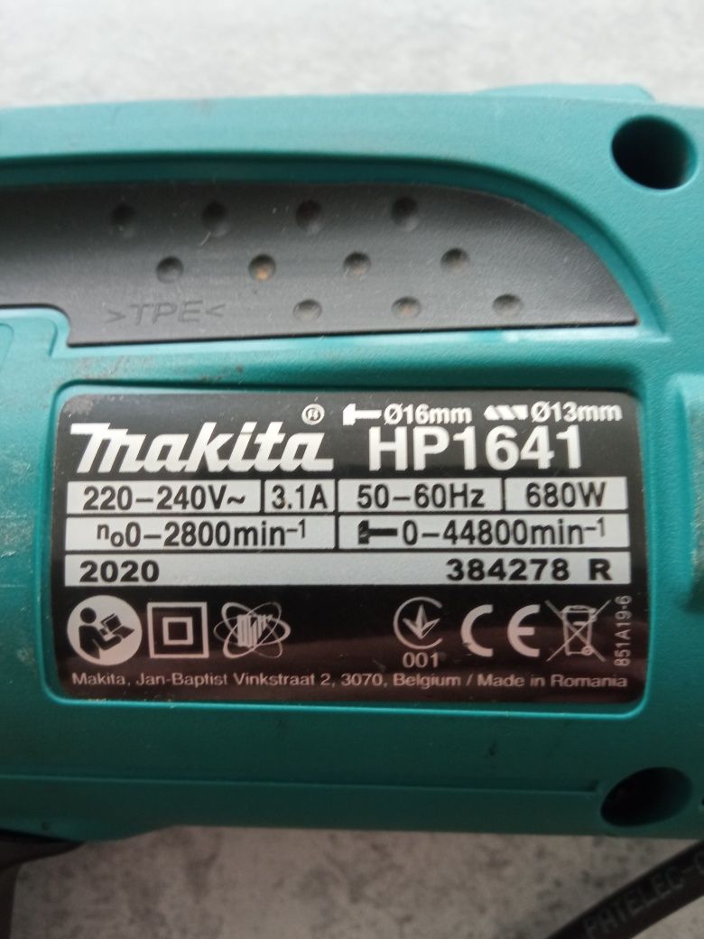 Ударная дрель Makita HP-1641