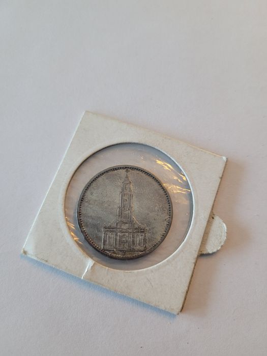 5 marek reichsmark 1934. Deutshes Reich. Swastyka