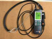 testo 445 climate measuring instrument - como novo