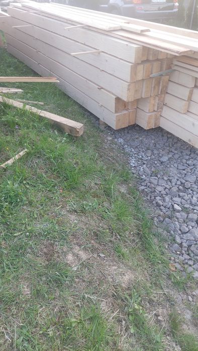 Więźba dachowa  kantówki niskie ceny , słupki deski łaty