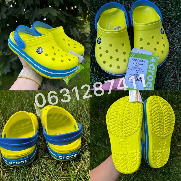 Crocband crocs kids дитячі крокси р. 23-35 кроксы детские