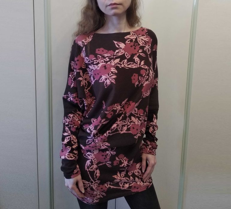 Кофта длинная платье для беременных кофта сукня для вагідних М