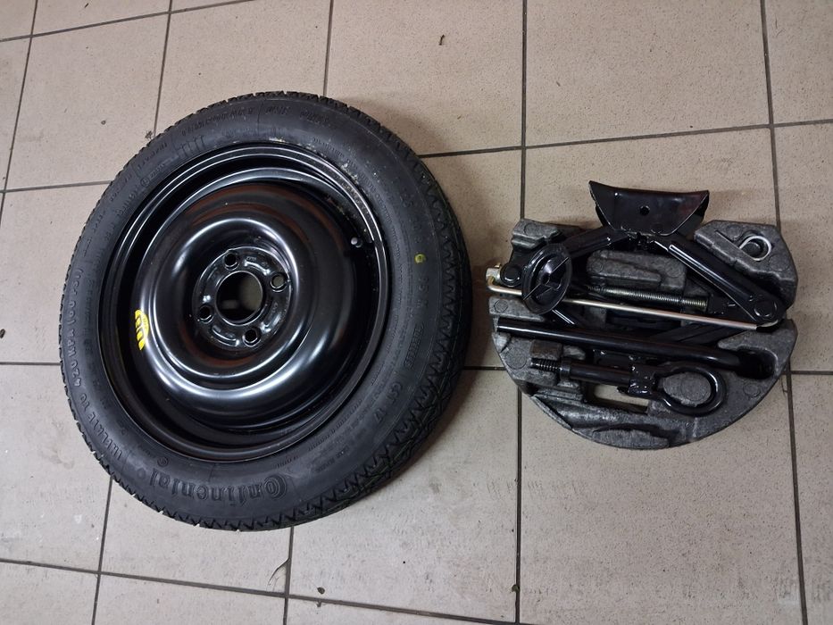 Ford Fiesta mk7 B max Kolo Dojazdowe lewarek klucz hak Zestaw Nowy