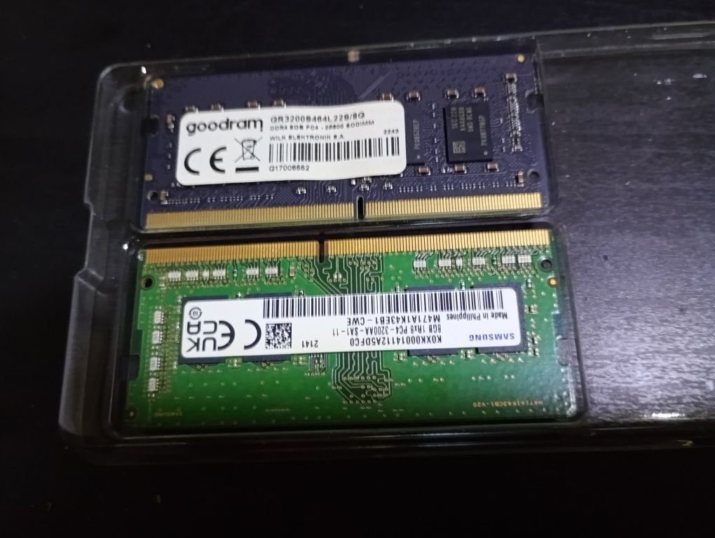 RAM 2x8 GB DDR4 Samsung/wilk electronics