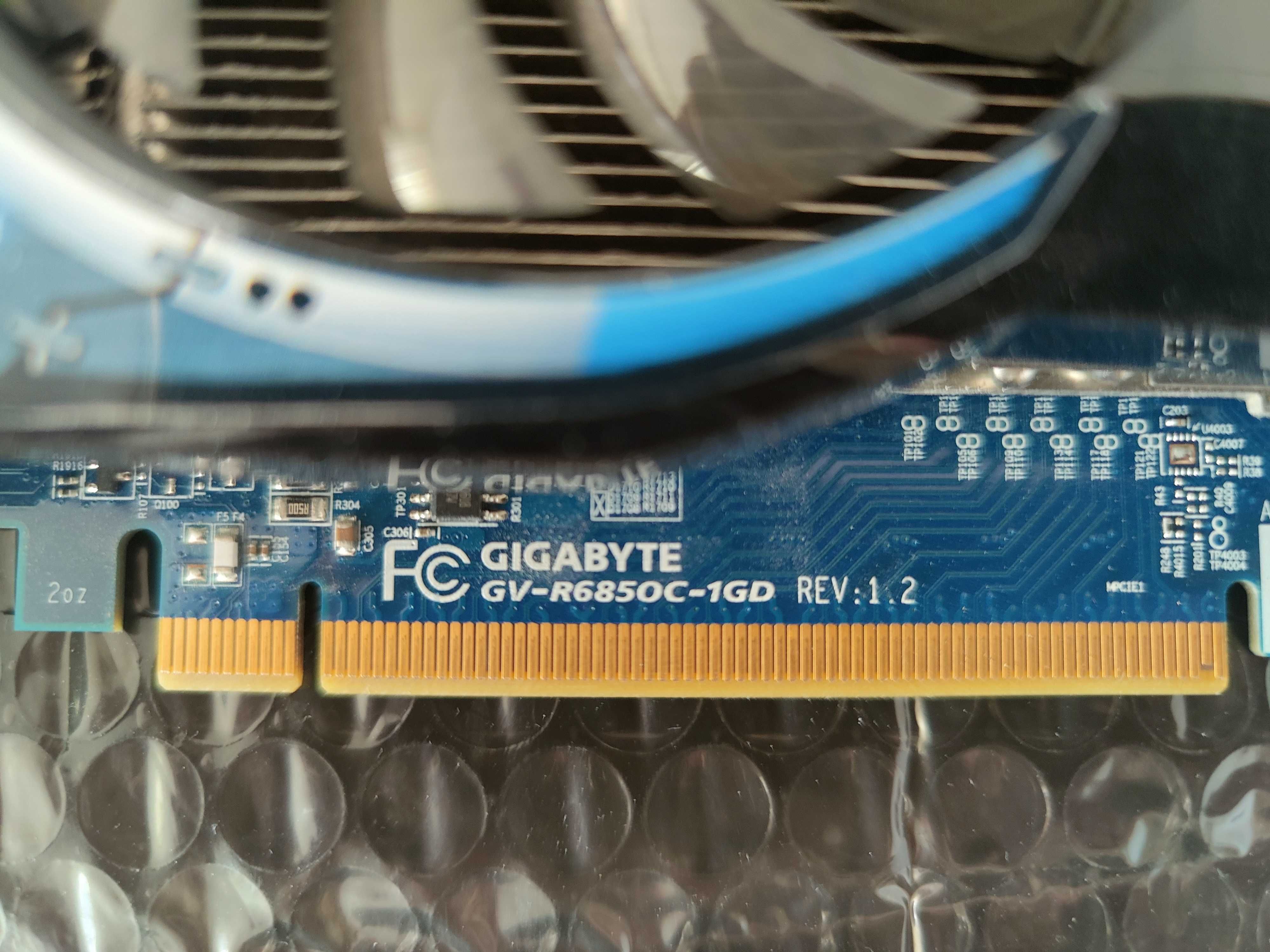 Gigabyte Radeon HD 6850 GV-R685OC-1GD Rev 1.2