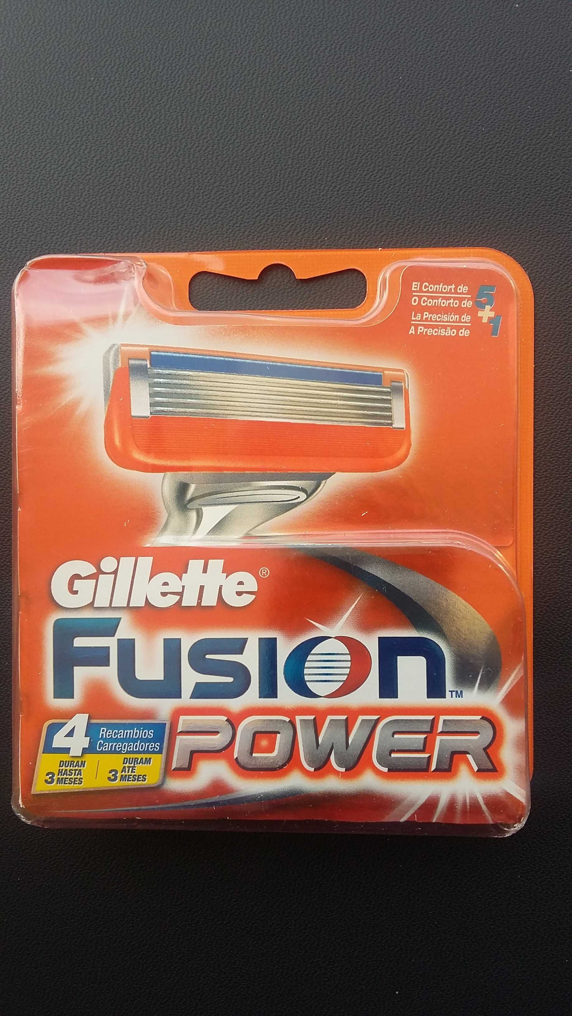 Carregador Fusion  Power 4 recargas
Gillette
