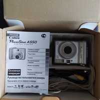 Камера Canon PowerShot A550