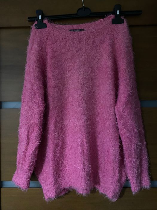 Różowy milutki sweter DILVIN r uniwersalny