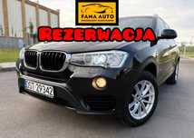BMW X3 Nawigacja Jasna Skóra Bi Xenon Ledy El.Klapa Ambiente El.Hak Czarna