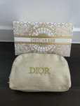 Kosmetyczka Dior trousse pouch zlota na kosmetyki nowa christian