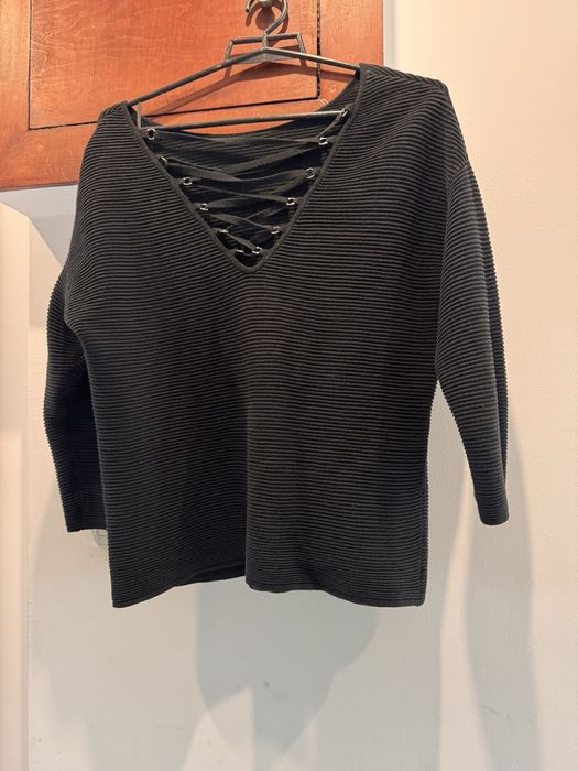 Sweter solar dwustronny L
