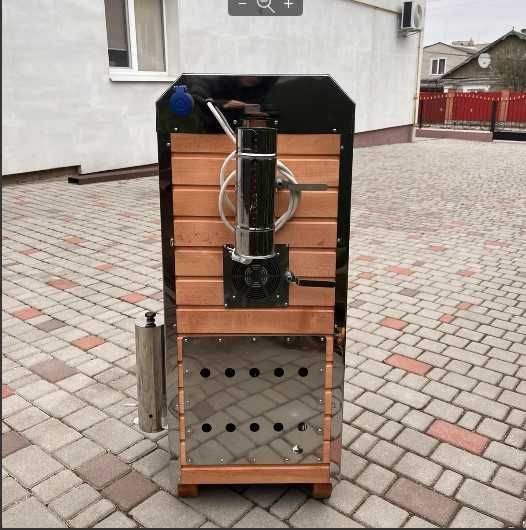 Коптильня 3 в 1 (8/15/25/60кг) холодного/гарячого копчення+сушка/вялка