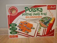 Gra planszowa POLSKA poznaj swój kraj magiczny długopis