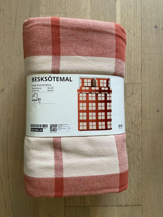 IKEA BESKSÖTEMAL Komplet pościeli 200/200