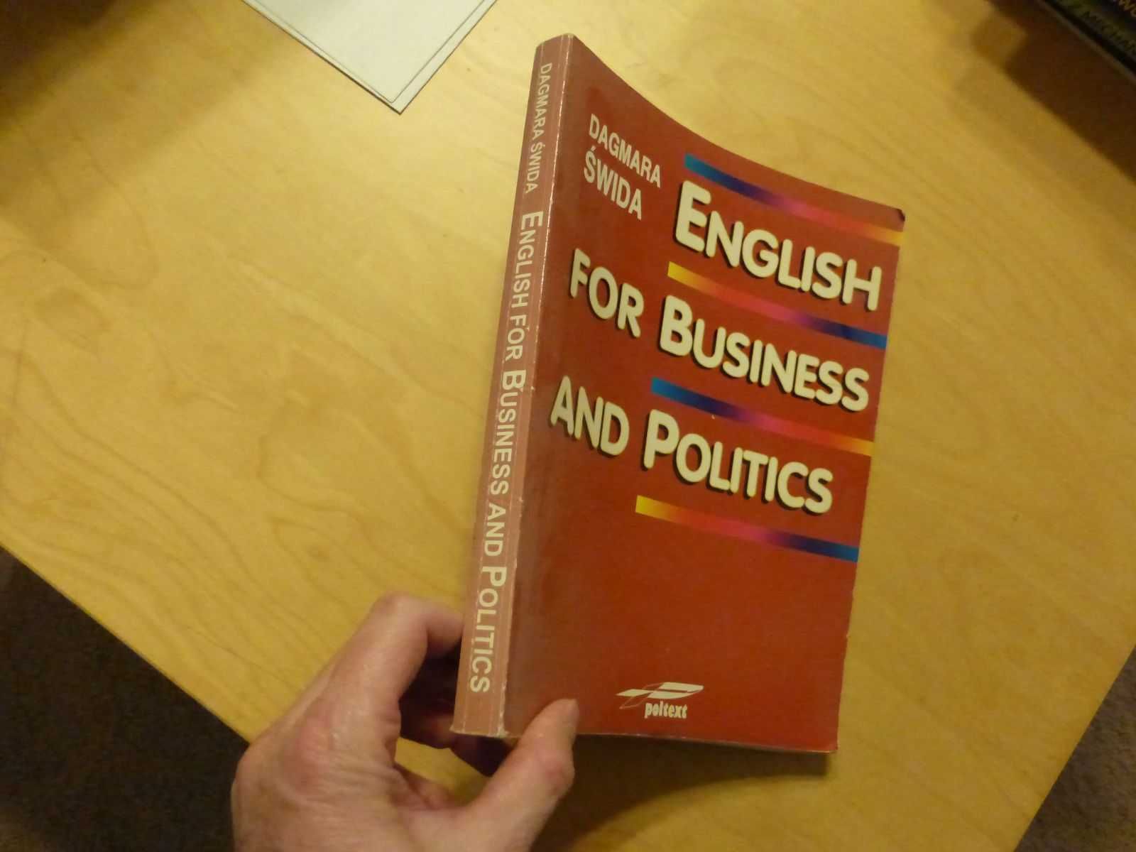 English for busines and politics, Dagmara Świda