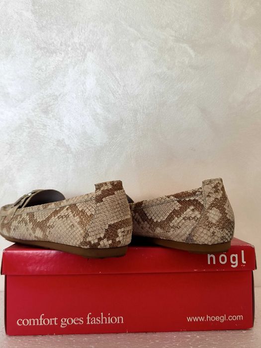 Туфлі шкіряні Hogl, мокасини