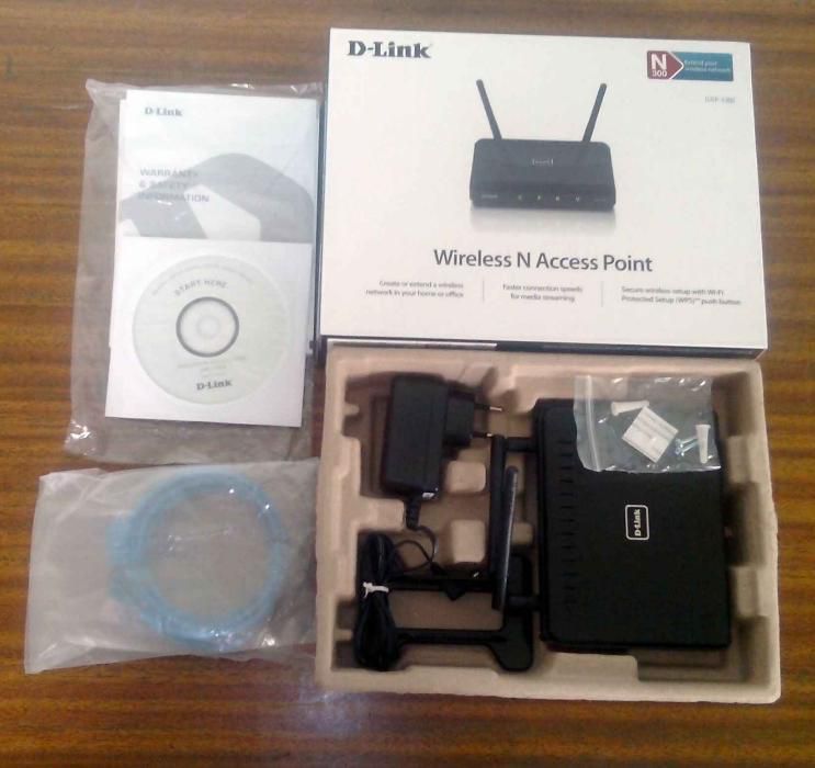 Точка доступа Wi-Fi D-Link DAP-1360 - 2 комплета