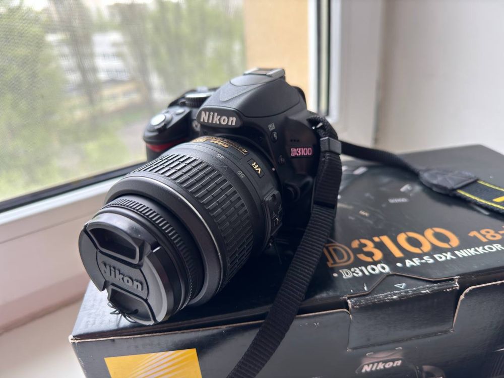 Фотоапарат Nikon D3100+18-55 kit