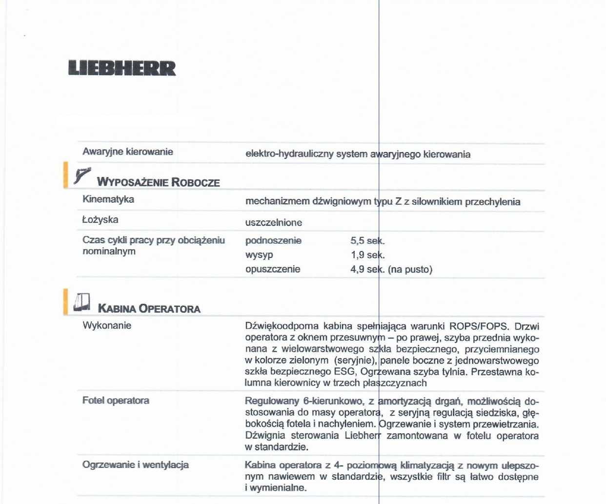 Liebherr L538 ładowarka kołowa