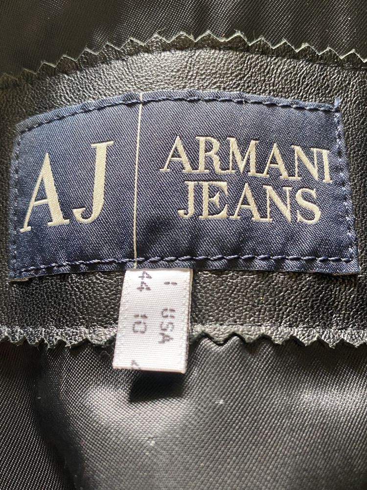 Blusao pele Armani Jeans original