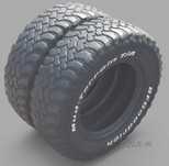 2x Opony BF-Goodrich Mud-Terrain T/A Km 255/70R16 115/112Q