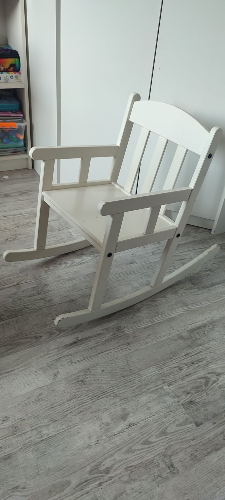 Krzesło bujak ikea dla dzieci SUNDVIK