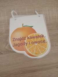 Gra na rzepy „Znajdź kawałek jagody i owocu”