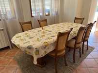Mesa de jantar - madeira de cerejeira
