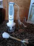 Braun Mq 5 Vario Blender, Biały/Szary,  2 w 1