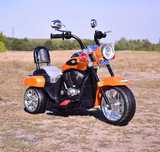 Autko motor motorek CHOPPER Z OPARCIEM na akumulator trójkołowy TR1501
