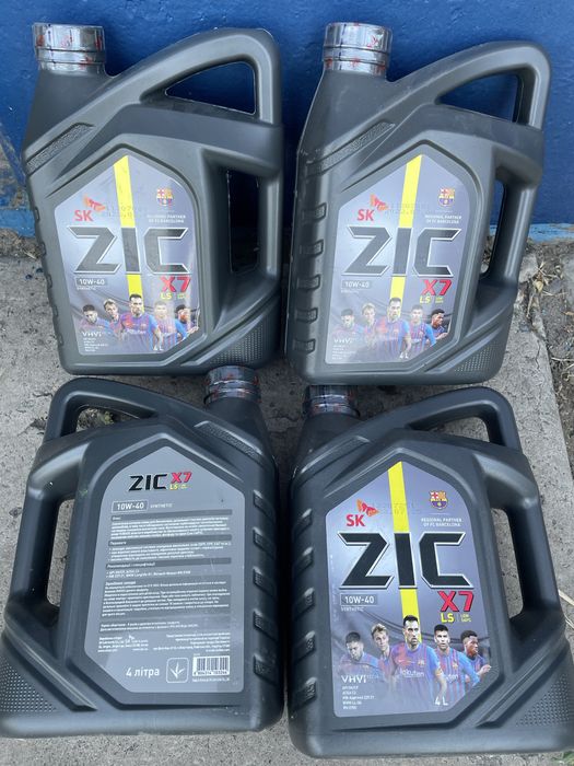 Моторное масло ZIC X7 10W-40 (4 л)