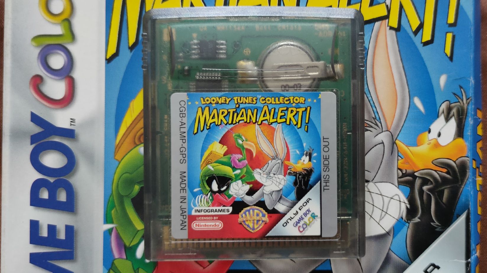 Game Boy Looney Toons Collector Martian Alert