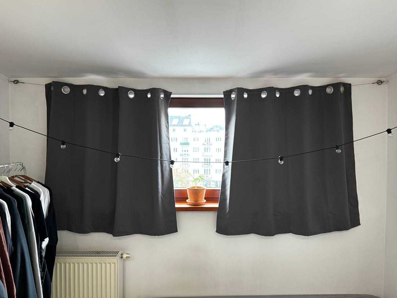 Zasłony DECONOVO 117x138 cm (2 szt.)