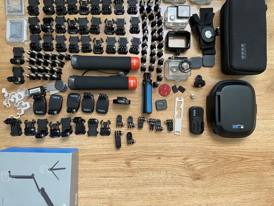 Оригінальні аксесуари Gopro Hero 1/2/3/3+/4/session/5//6/7/8/9/10/11