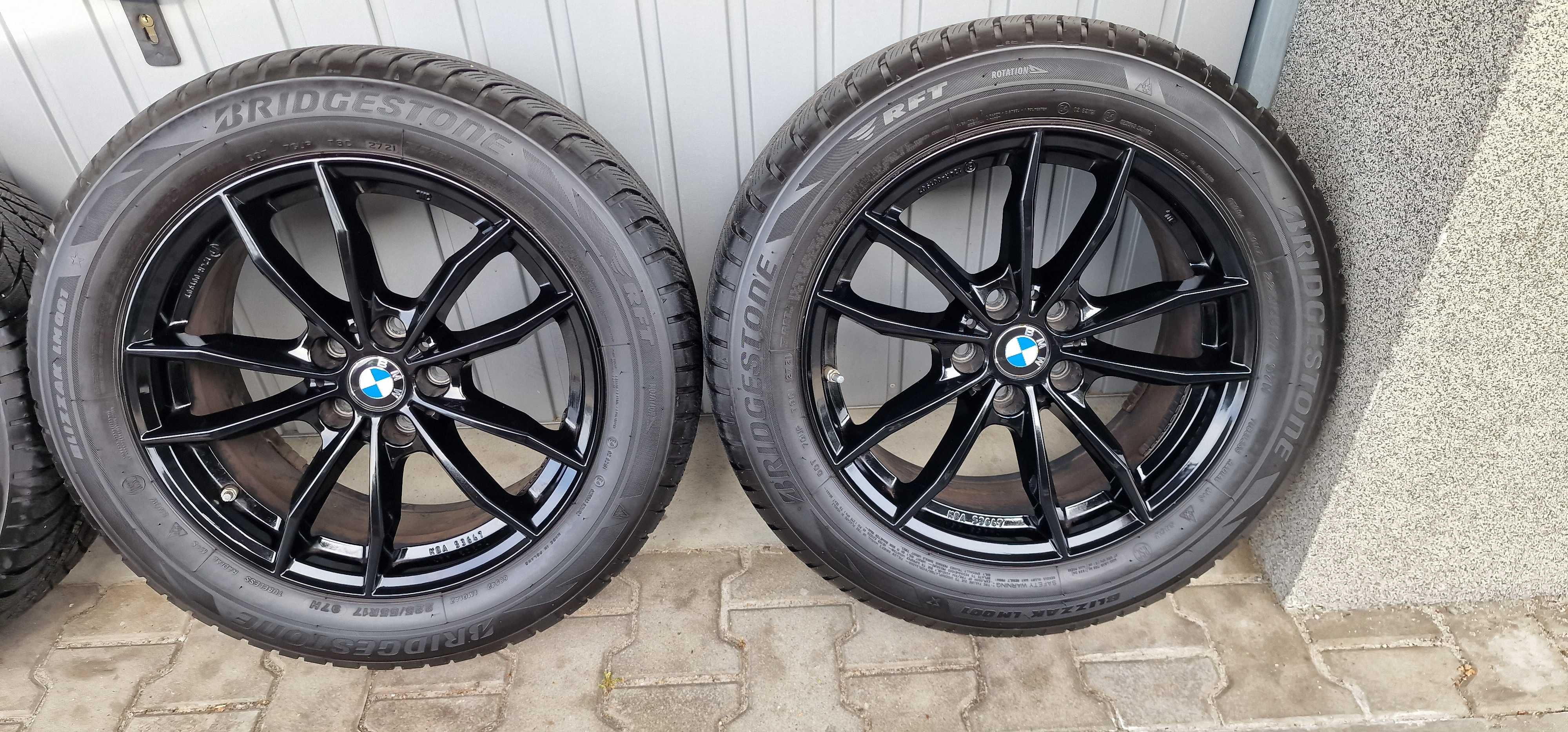 Koła BMW Rial X12 Black R17 5x112 ET27!Opony zimowe!