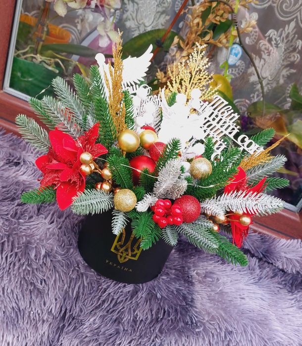 Букети з атласної стрічки