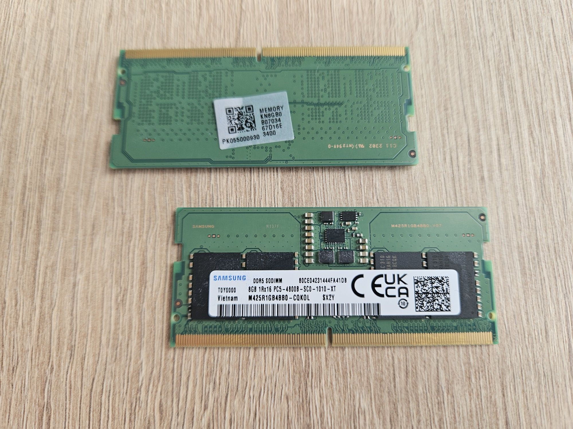 Ram Sodimm Samsung DDR5 16GB 2x8 laptop