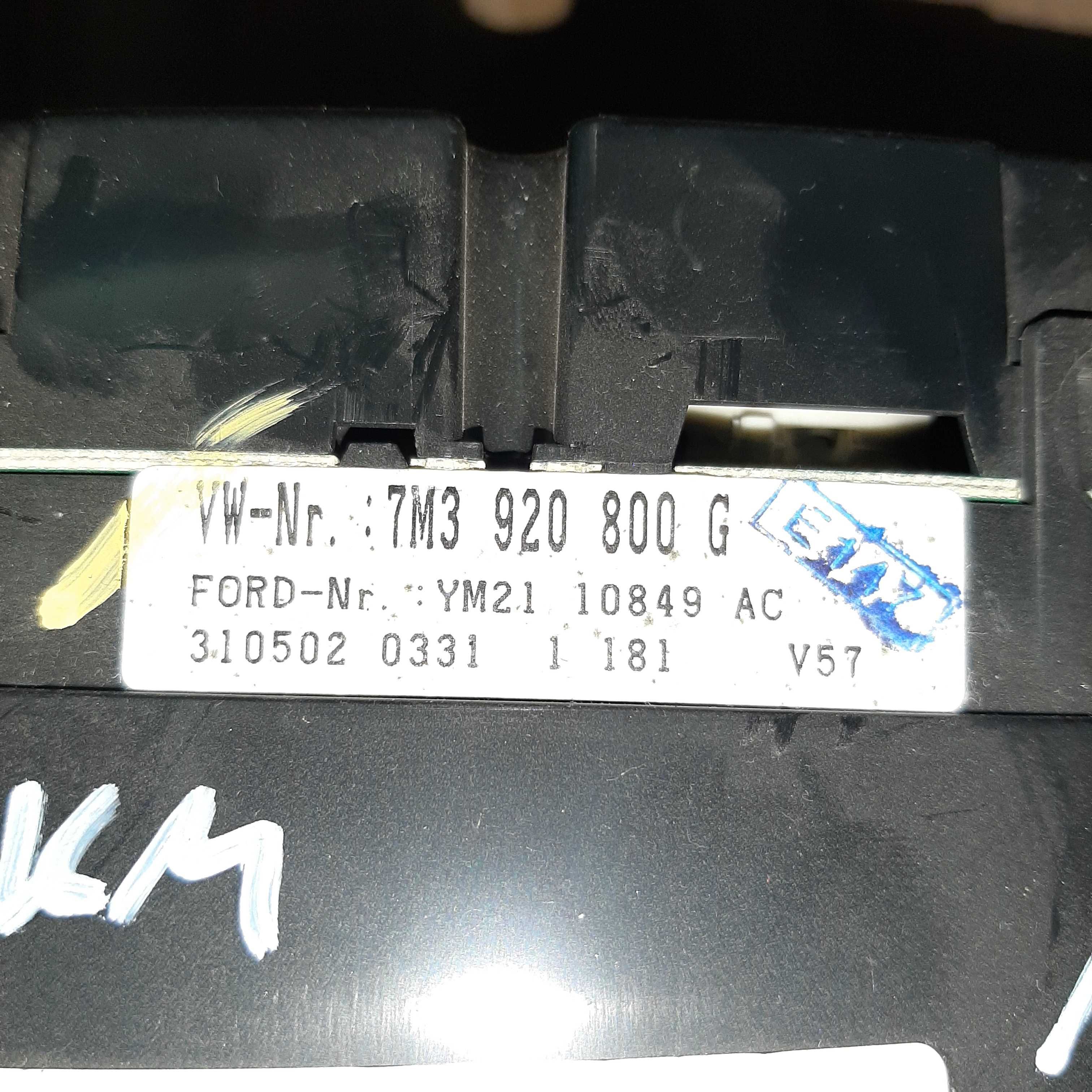 Licznik zegary vw sharan mk2 2001r 1.8 turbo benzyna VDO