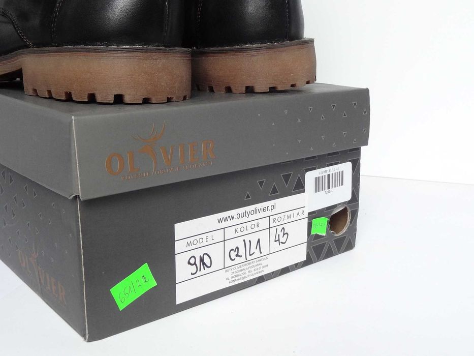 Buty zimowe OLIVER / roz. 44 / skóra
