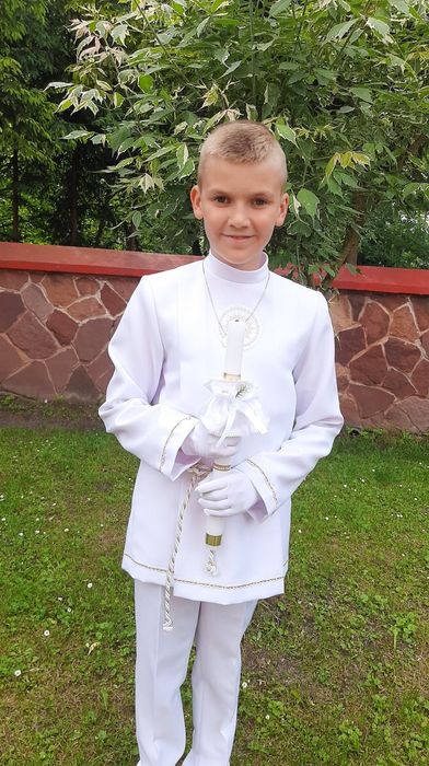 Strój komunijny alba plus spodnie