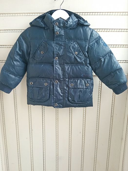 Натуральний пуховик Geox, Італія, 3 роки