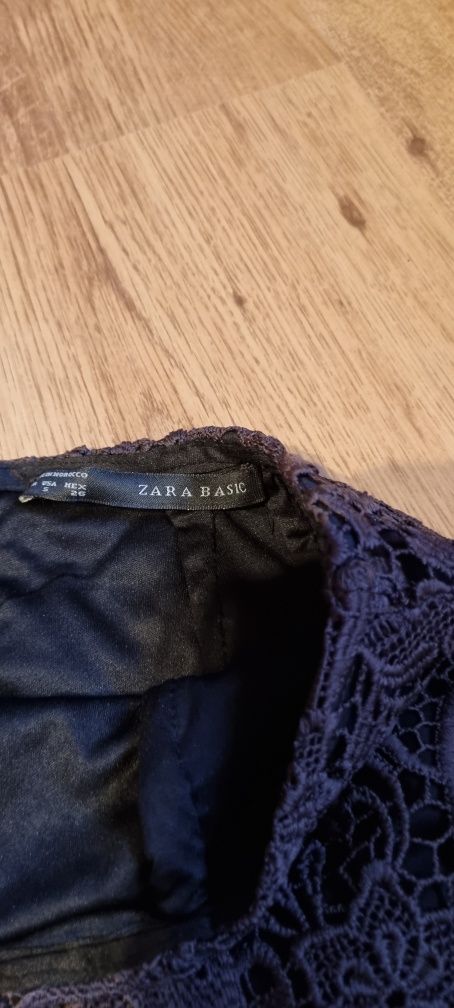 Spódnica zara 36 S koronka