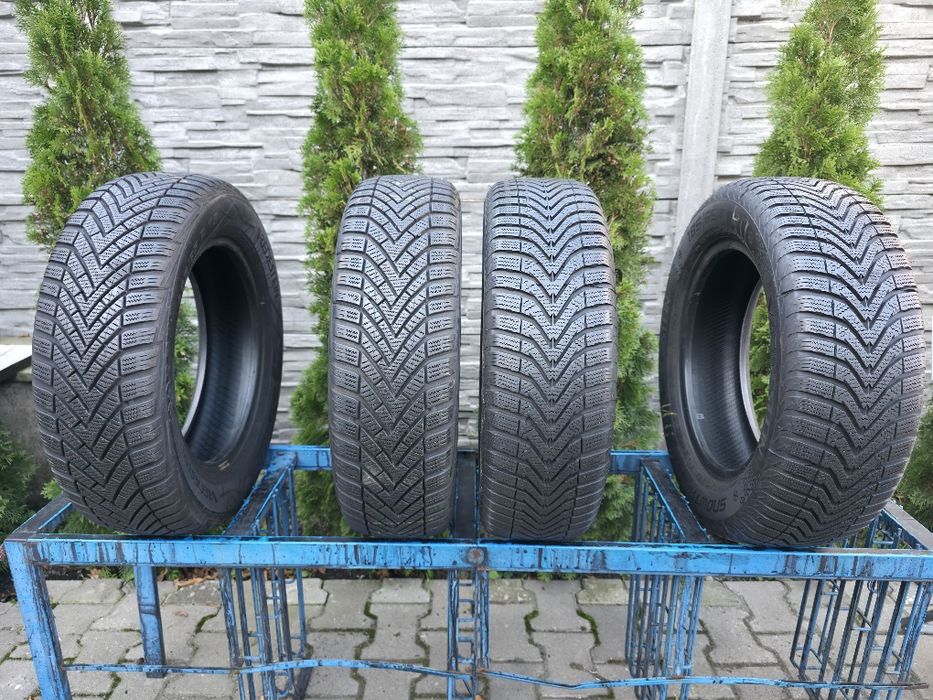 4szt zima 185/65-15 2x Vredestein 88H 6.5mm + 2x Vredestein 88T 7.2mm