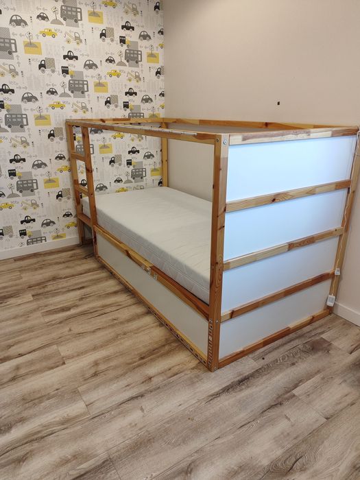 Łóżko piętrowe Kura 90x200  IKEA