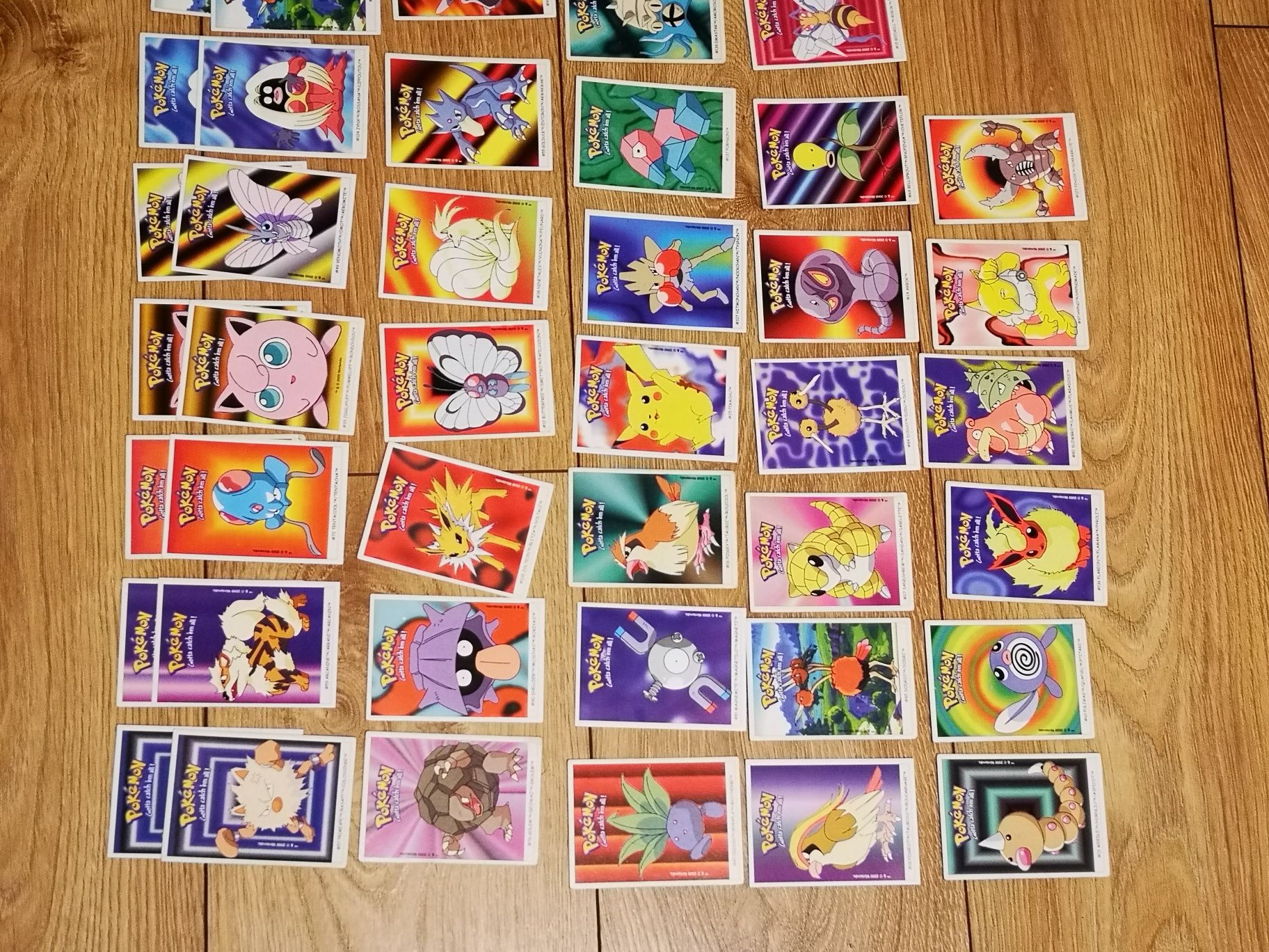 Naklejki Pokemon Dunkin Boomer kolekcja 72 karty